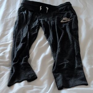 Nike Charcoal 3/4 length Joggers